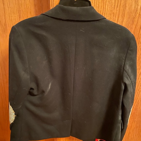 Anthropology Black wool blend blazer - Picture 6 of 7